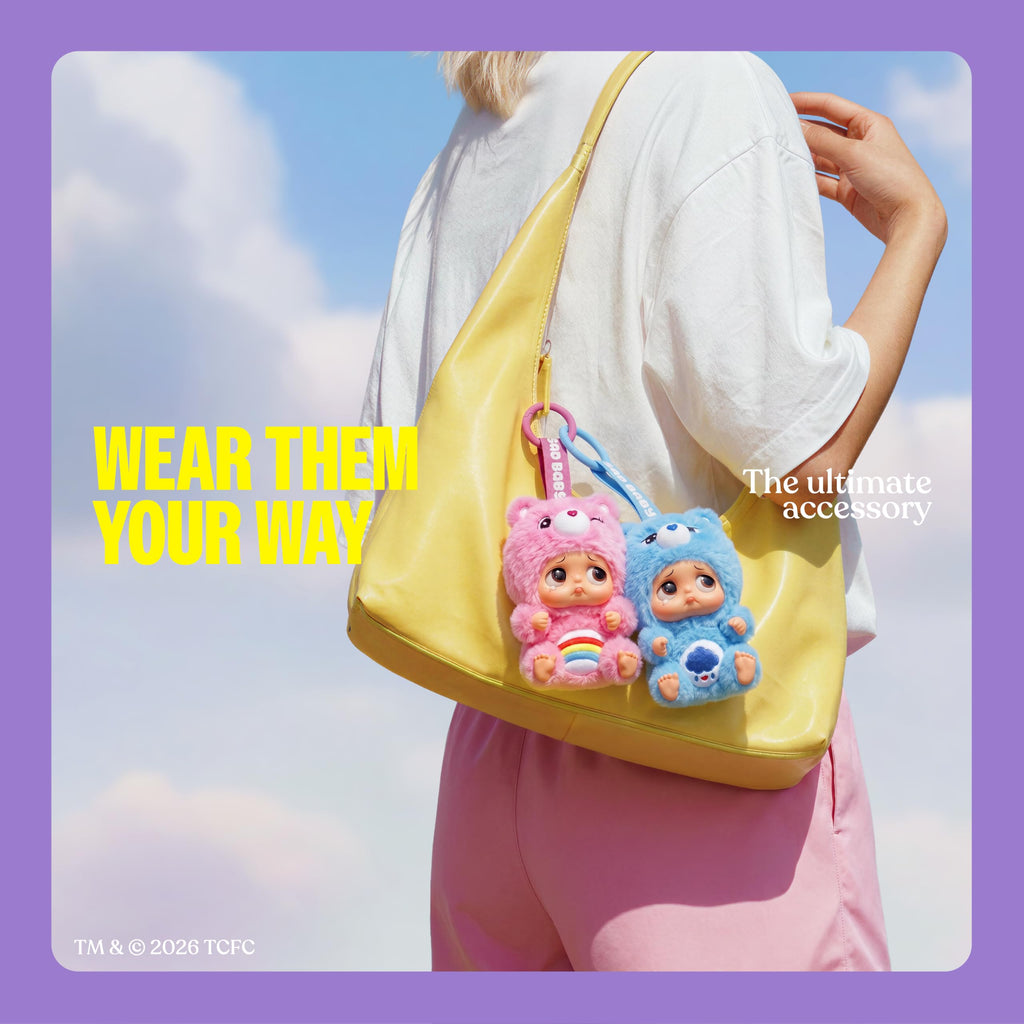 Surprise Bear Plush Keychain
