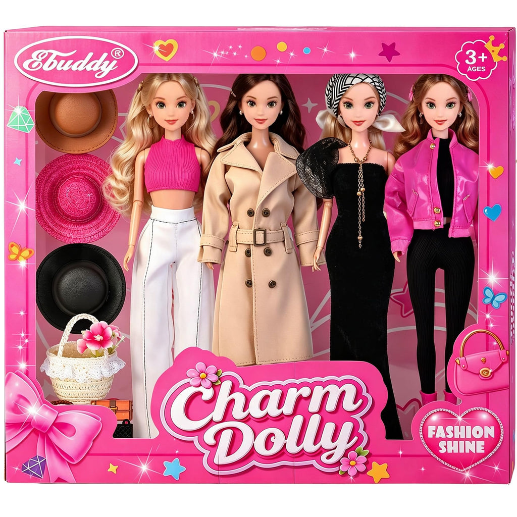 Poseable Fashion Doll Set