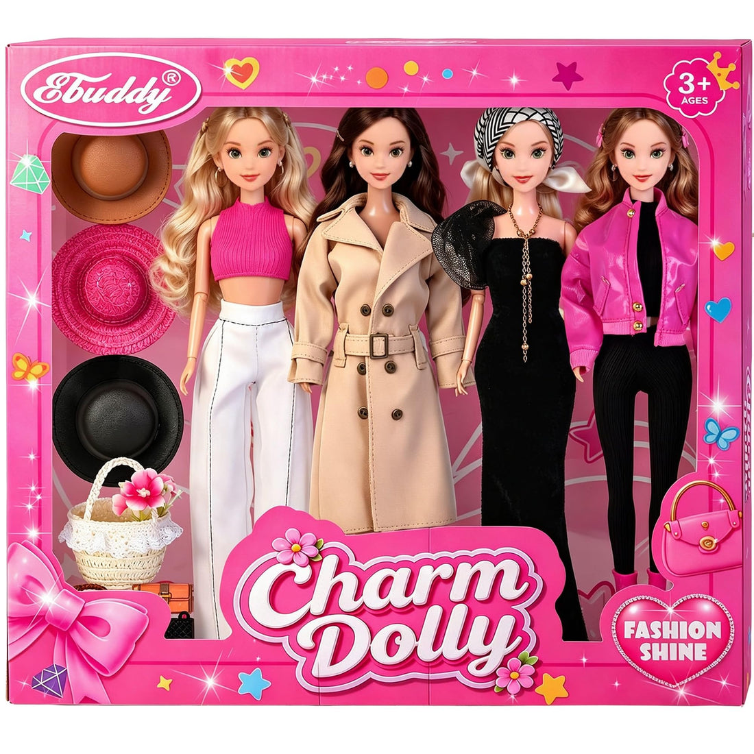 Poseable Fashion Doll Set