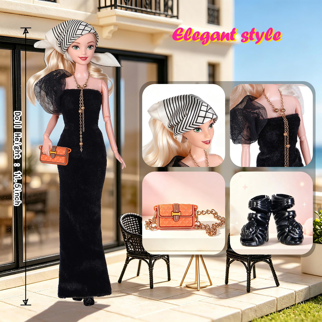 Poseable Fashion Doll Set