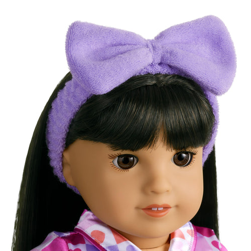 18-Inch Black-Hair Doll Set