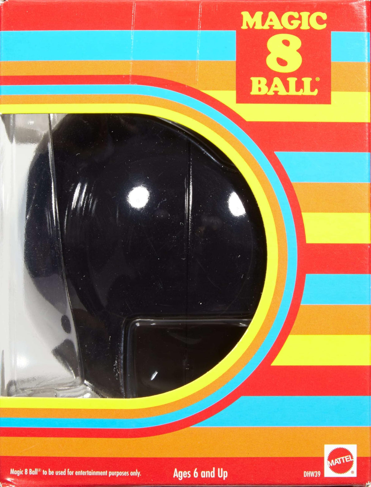 Answer-Window Novelty Ball