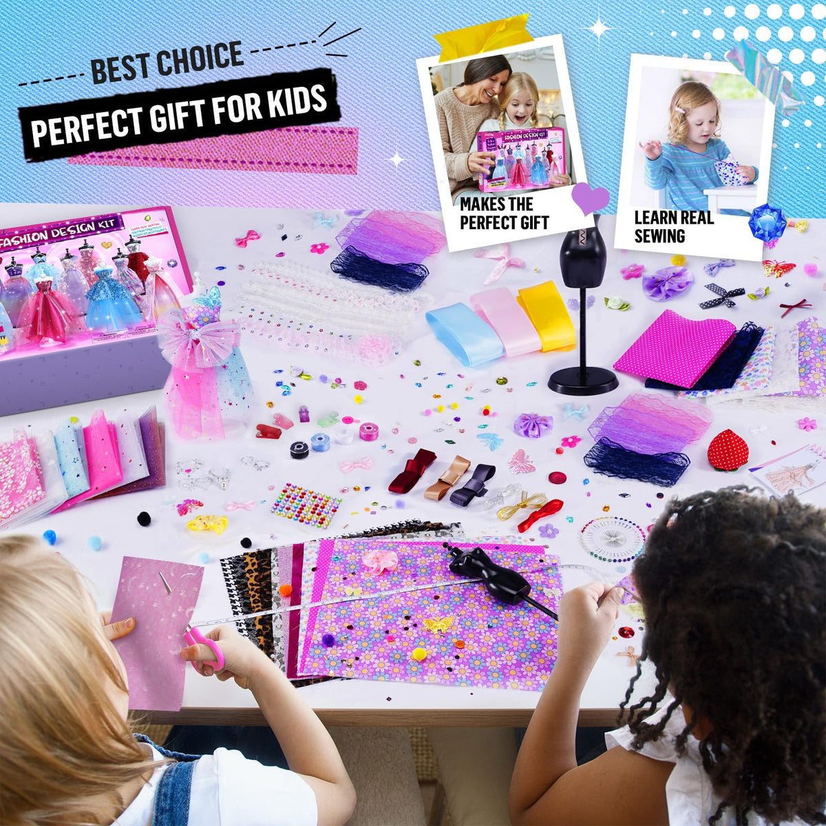 No-Sew Fashion Design Kit