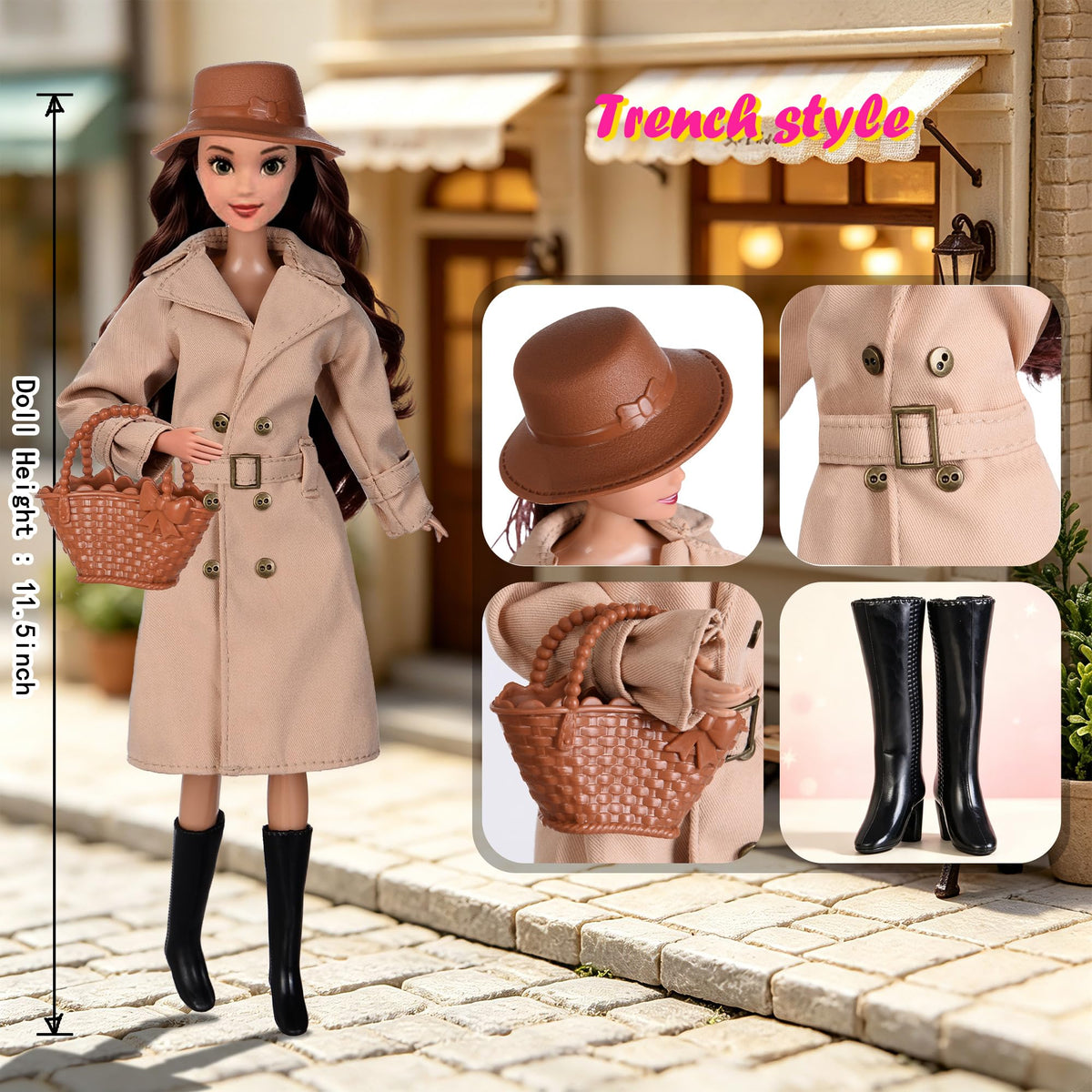 Poseable Fashion Doll Set
