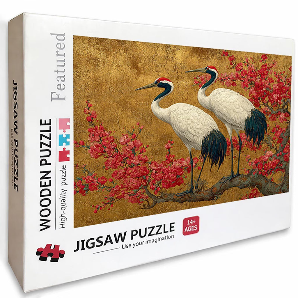 Abstract Wooden Jigsaw Puzzle