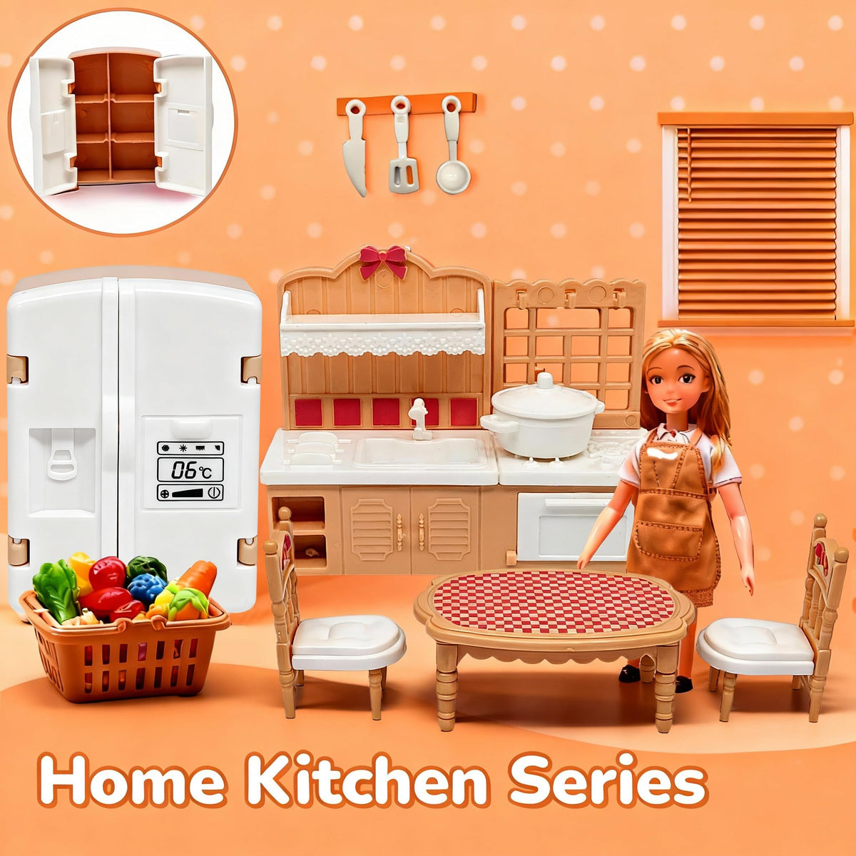 Miniature Dollhouse Furniture Set