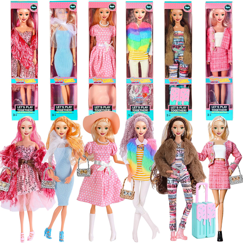 Poseable Fashion Doll Set
