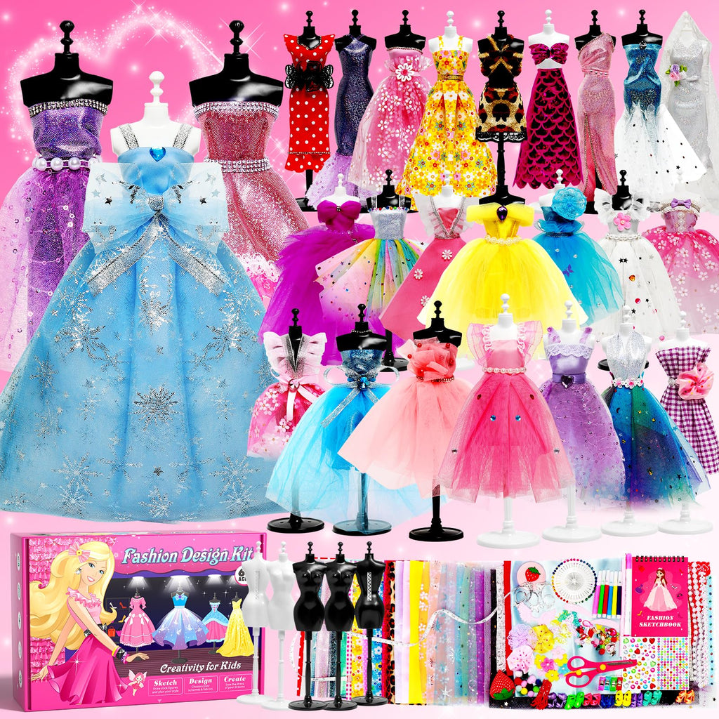 Fashion Design Kit with Mannequins